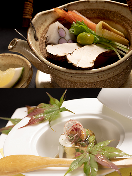 秋の松茸コース(伊万里店)